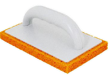 Taloche en caoutchouc orange 100 × 240 × 19 — référence 134
